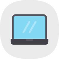 Laptop Screen Vector Icon Design