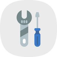 Wrench Vector Icon Design