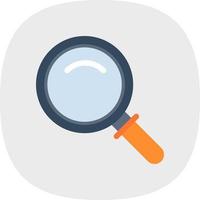 Magnifying Glass Vector Icon Design