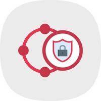 Private Network Vector Icon Design