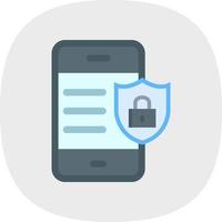 Cyber Security Vector Icon Design