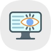 Online Privacy Vector Icon Design