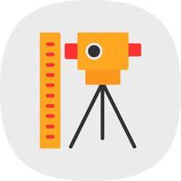 Theodolite Vector Icon Design