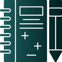 Notebook Vector Icon Design