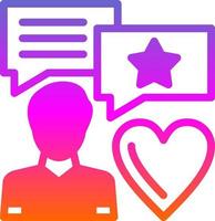 Feedback Vector Icon Design