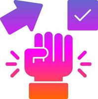 Motivation Vector Icon Design