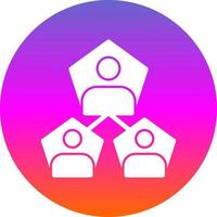 Segmentation Vector Icon Design