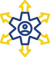Distribution Vector Icon Design