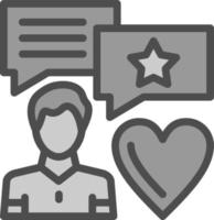 Feedback Vector Icon Design