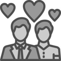 Relationship Vector Icon Design