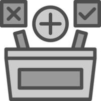 Buying Decision Vector Icon Design