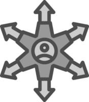 Distribution Vector Icon Design