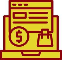 diseño de icono de vector de compra