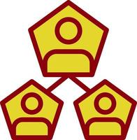 Segmentation Vector Icon Design