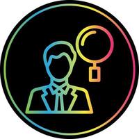 Consumer Research Vector Icon Design