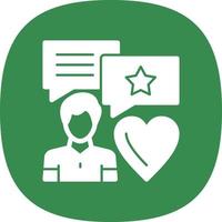 Feedback Vector Icon Design