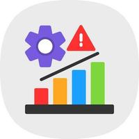 Risk Vector Icon Design