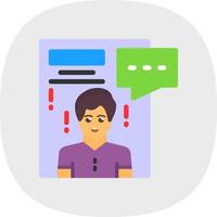 Complaint Vector Icon Design