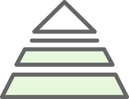 Pyramid Vector Icon Design