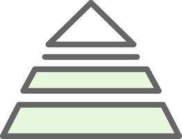 Pyramid Vector Icon Design