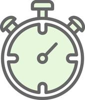 Stopwatch Vector Icon Design