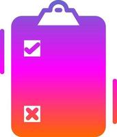 Checklist Vector Icon Design