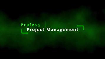 Professional agile Project management word cloud and agility tag cloud with recommended methods and advices to improve processes and project realization conceptual tags technical terms scrum sprints video
