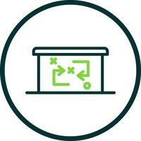 Planning Strategy Vector Icon Design