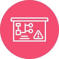 Risk Vector Icon Design