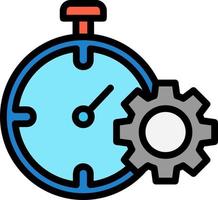 Time Management Vector Icon Design