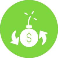 Debt Vector Icon Design