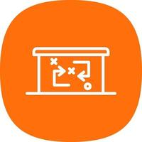 Planning Strategy Vector Icon Design