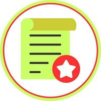 Assessment Vector Icon Design