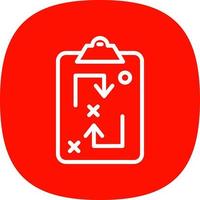 Workflow Vector Icon Design