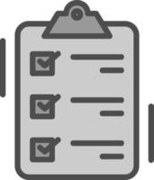 Checklist Vector Icon Design