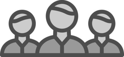Team Vector Icon Design