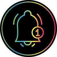 Notification Bell Vector Icon Design