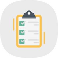 Checklist Vector Icon Design