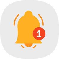 Notification Bell Vector Icon Design