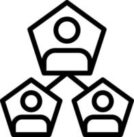 Segmentation Vector Icon Design