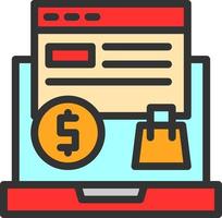 diseño de icono de vector de compra