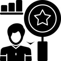 Qualitative Research Vector Icon Design