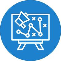 Marketing Strategy Vector Icon Design