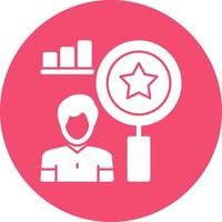 Qualitative Research Vector Icon Design