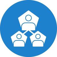 Segmentation Vector Icon Design