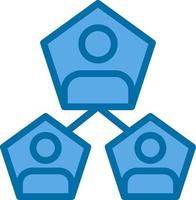 Segmentation Vector Icon Design