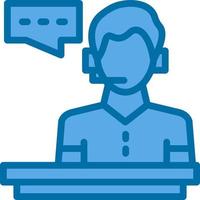 Customer Service Vector Icon Design