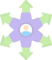 Distribution Vector Icon Design