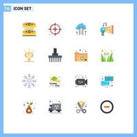 16 Creative Icons Modern Signs and Symbols of ability hardware career device audio Editable Pack of Creative Vector Design Elements