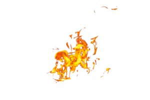 Fire flame texture. Burning material backdrop. Burn effect pattern. Blaze and torch wallpaper. Transparent background. png